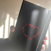 Load image into Gallery viewer, "Heart" Hardcover Notebook
